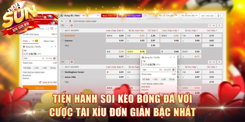 Kèo Bóng Đá Hôm Nay Sun Win - Bùng Nổ Cùng World Cup 2026 3 Tiến hành soi kèo bóng đá với cược Tài Xỉu đơn giản bậc nhất